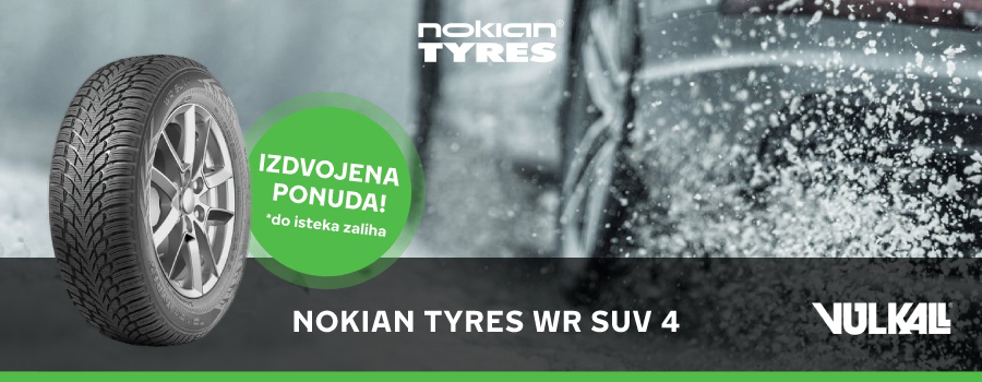 Nokian WR SUV 4 u Vulkalu!